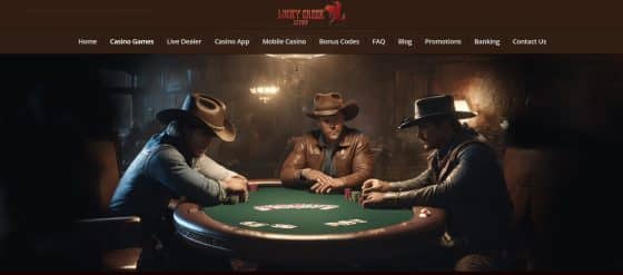 best online blackjack casino sites - Lucky Creek Casino blackjack homepage