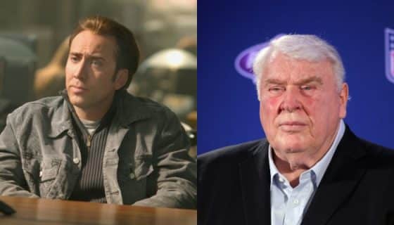 Nicolas Cage and John Madden.