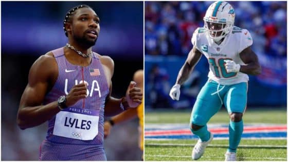 Tyreek Hill vs Noah Lyles 50-Yard Dash Odds