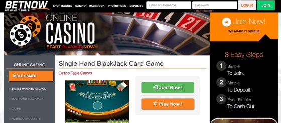 BetOnline alternatives - online casino at BetNow