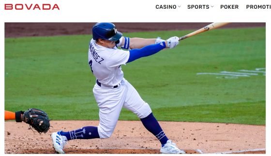 california betting sites bovada baseball