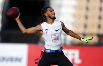 Team USA Flag Football Quarterback Darrell Doucette