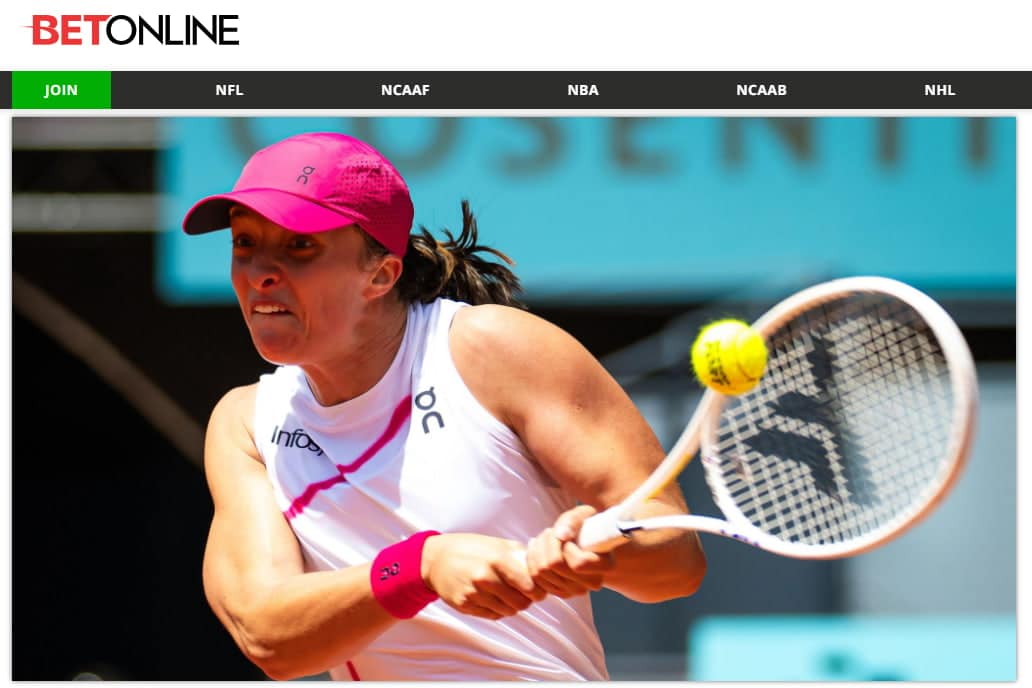 women’s us open tennis swiatek betonline