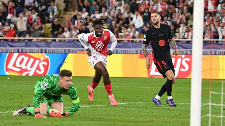 AS Monaco Beats Barcelona In Champions League Opener