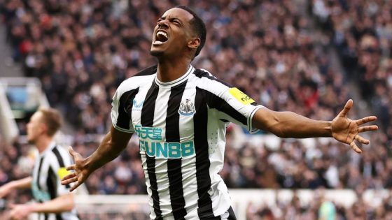 Alexander Isak Is An Important Player For Newcastle United