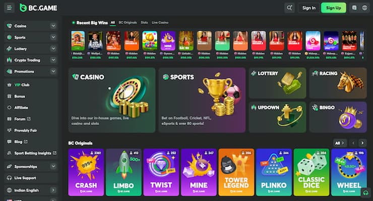 BC.Game trusted crypto casino in Australia