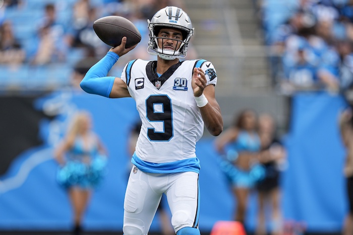 Panthers QB Depth Chart Bryce Young.