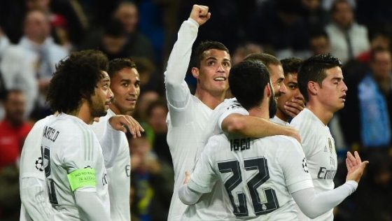 Cristiano Ronaldo Scored Four Goals As Real Madrid Beat Malmo 8-0 In The Champions League