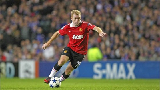 Paul Scholes Is One Of The Highest English Scorers In Champions League History