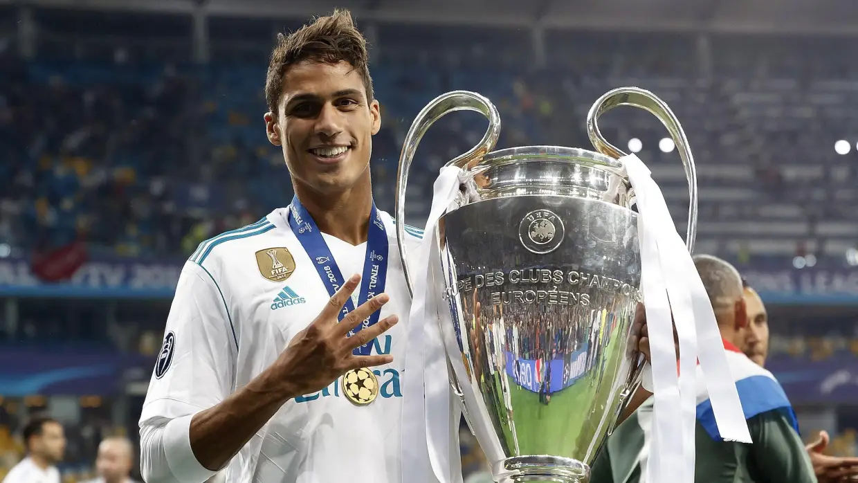 Raphael Varane With The Champions League