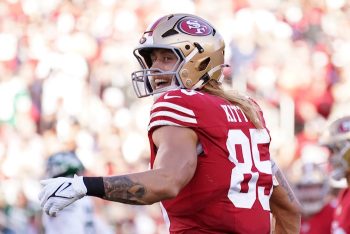 San Francisco 49ers tight end George Kittle (85).