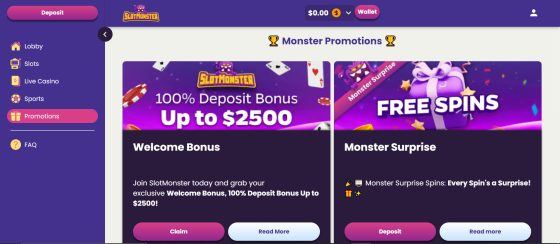 SlotMonster review - SlotMonster Promotions 