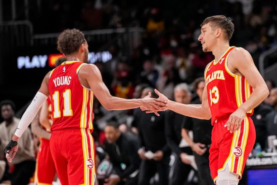 Trae Young & Bogdan Bogdanovic, Atlanta Hawks.