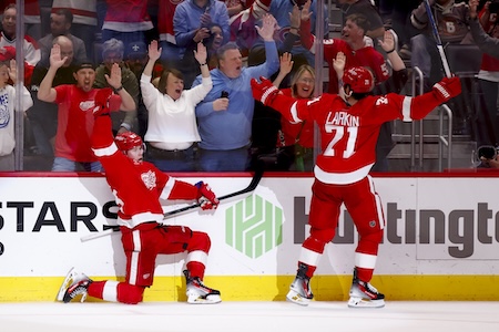 NHL: Montreal Canadiens at Detroit Red Wings