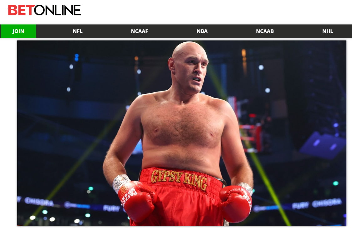 BetOnline - the best boxing betting site for US bettors