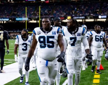 derrick brown injured walks off field (1)