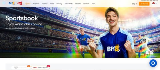 BK8 - the best site for online betting in Singapore