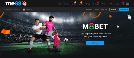 Me88 - trusted site for online betting in Malaysia