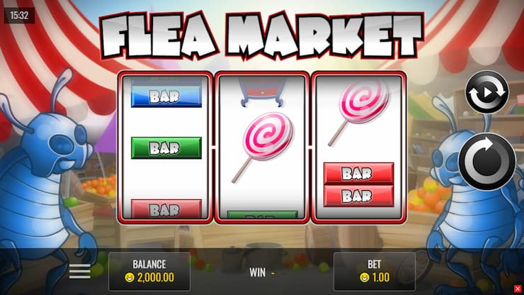 Flea Market slot from Rival Gaming