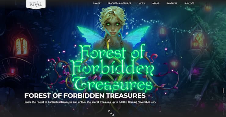 Forest of Forbidden Treasures slot from Rival Gaming