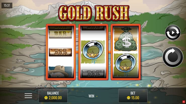 Gold Rush slot from Rival Gaming