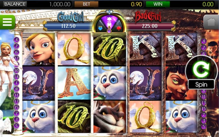 Betsoft Good Girl Bad Girl slot