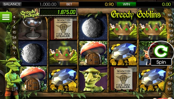 Betsoft Greedy Goblins slot