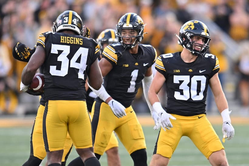 Iowa Hawkeyes football pic