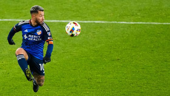 MLS Star Luciano Acosta Controls the Ball