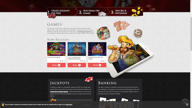 Lucky Red - top rated RTG casino site