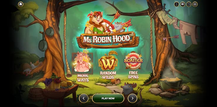 Ms Robin Hood NetEnt slot