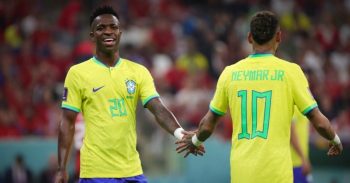 Neymar backs Real Madrid Man Vinicius for Ballon d'Or