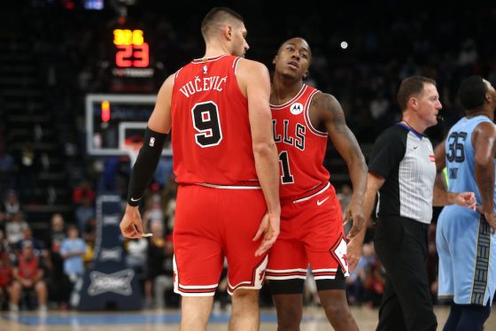 Nikola Vucevic & Ayo Dosunmu, Chicago Bulls.