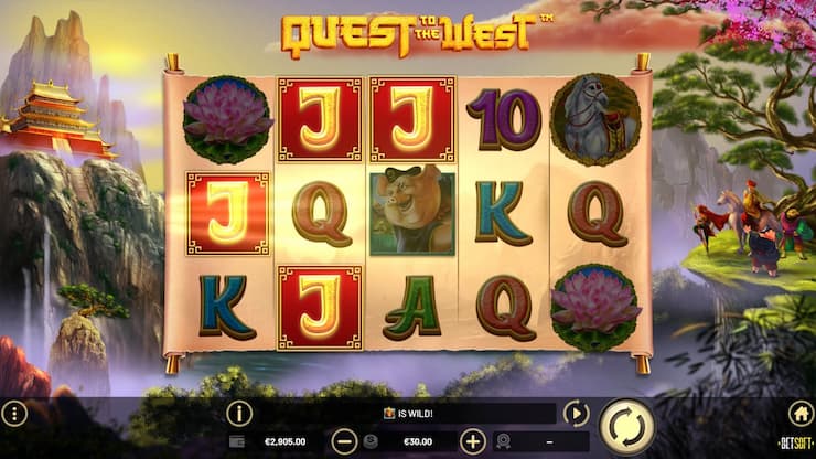 Betsoft Quest to the West slot