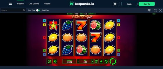 Sizzling Hot Deluxe Novomatic slot