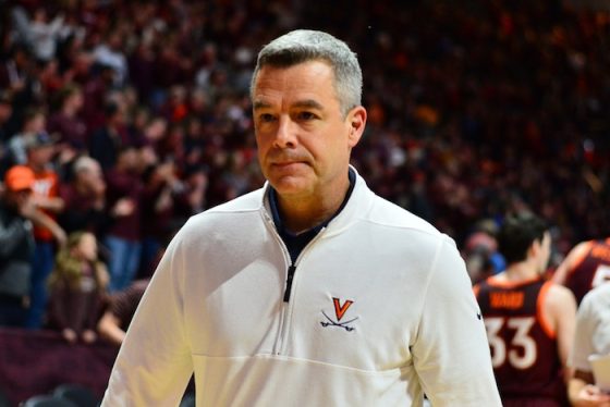 Virginia Cavaliers head coach Tony Bennett.