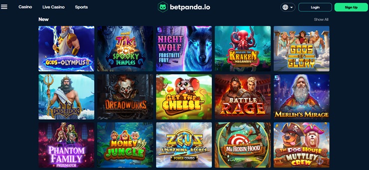 Betpanda - the best Litcoin casino site