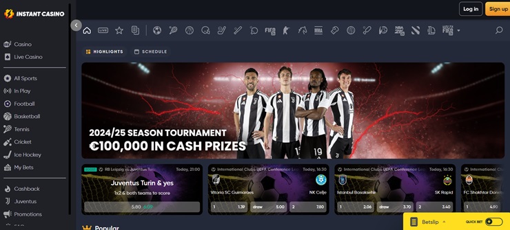 instant casino sportsbook review homepage