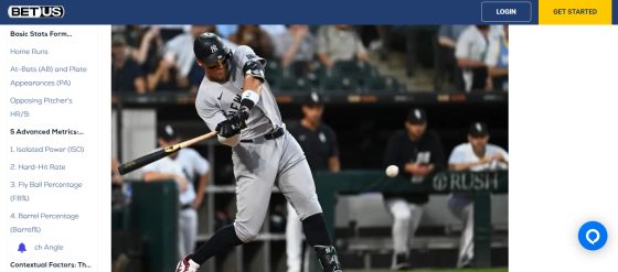 what does total bases mean in baseball betting - BetUS MLB markets