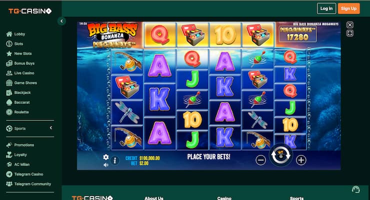 Big Bass Bonanza Megaways slot from Pragmatic Play