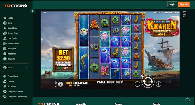 Release the Kraken slot from Pragmatic Play