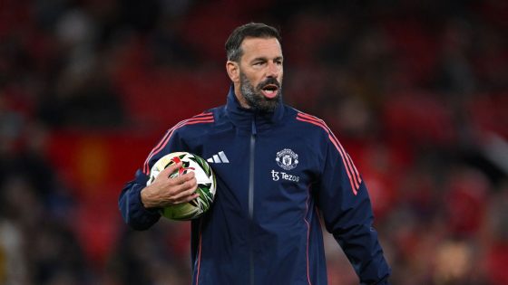 Manchester United Interim Boss Ruud van Nistelrooy