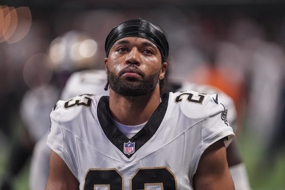 New Orleans Saints cornerback Marshon Lattimore.