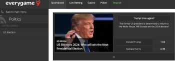 EveryGame US Election Betting