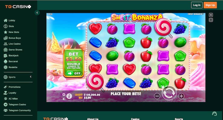 Sweet Bonanza slot game from Pragmatic Play