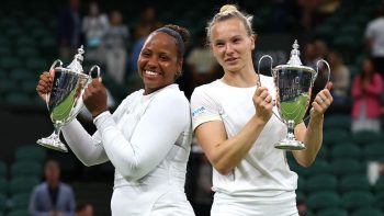 Taylor Townsend and Katerina Siniakova