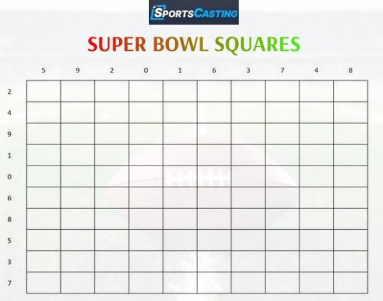 super bowl squares free printable